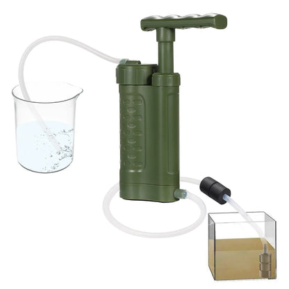 Water purifier pump water filtration system, water filter portable outdoor emergency survival equipment