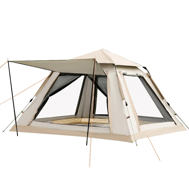 Automatic Pop-Up Tent for 4 Persons – Quick Setup Camping Shelter
