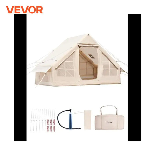 Inflatable Camping Tent 300D Oxford with Pump
