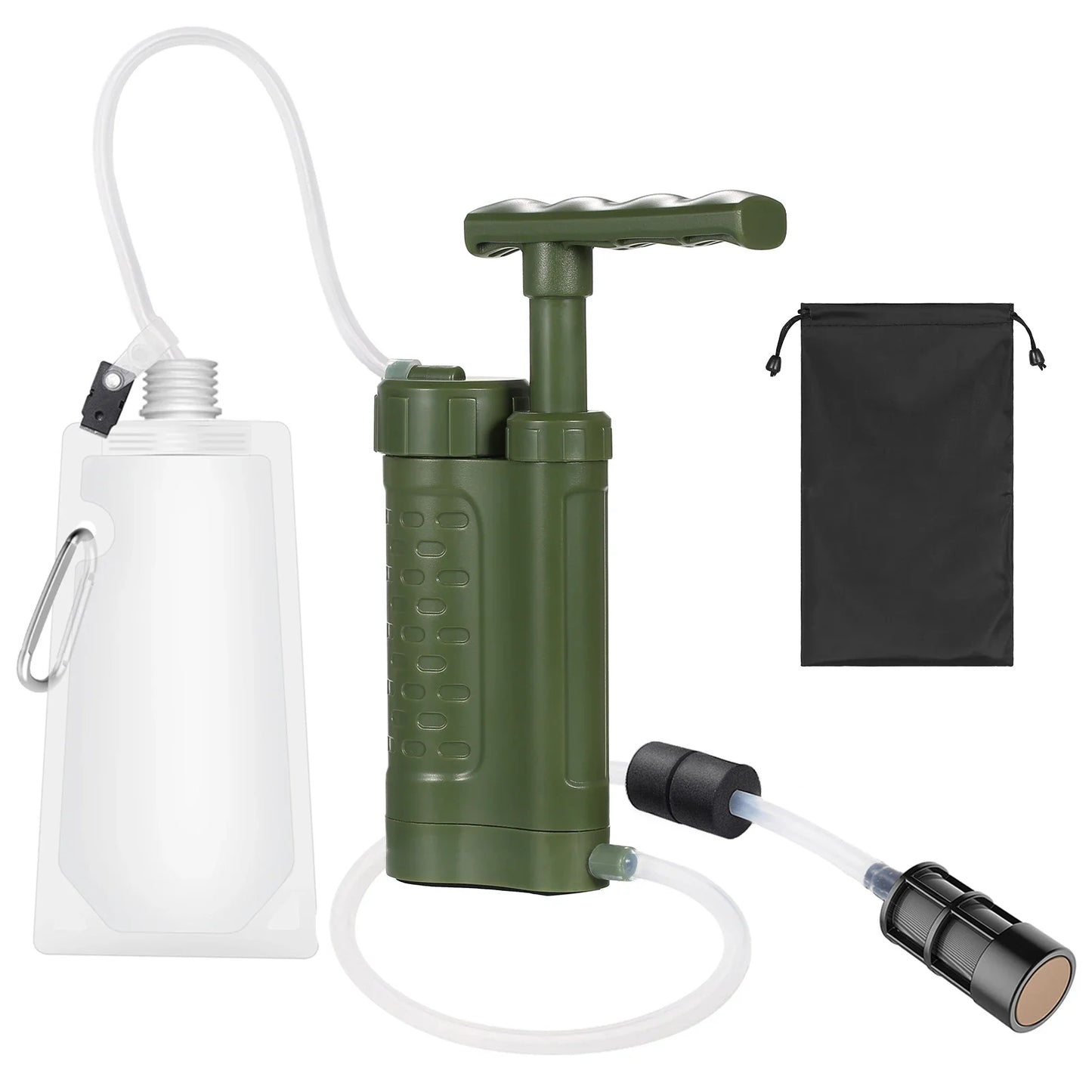 Water purifier pump water filtration system, water filter portable outdoor emergency survival equipment