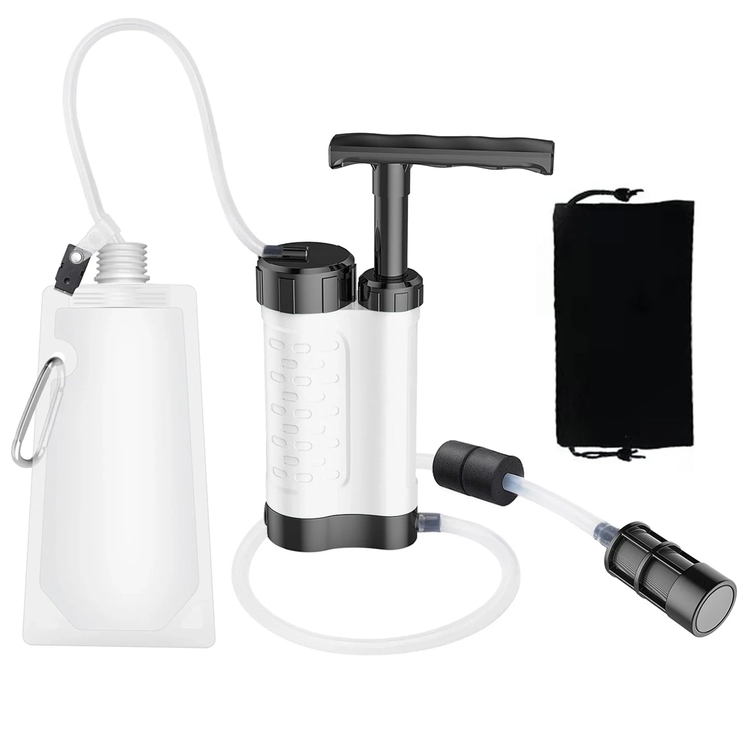 Water purifier pump water filtration system, water filter portable outdoor emergency survival equipment