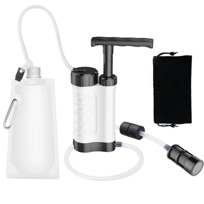 Water purifier pump water filtration system, water filter portable outdoor emergency survival equipment